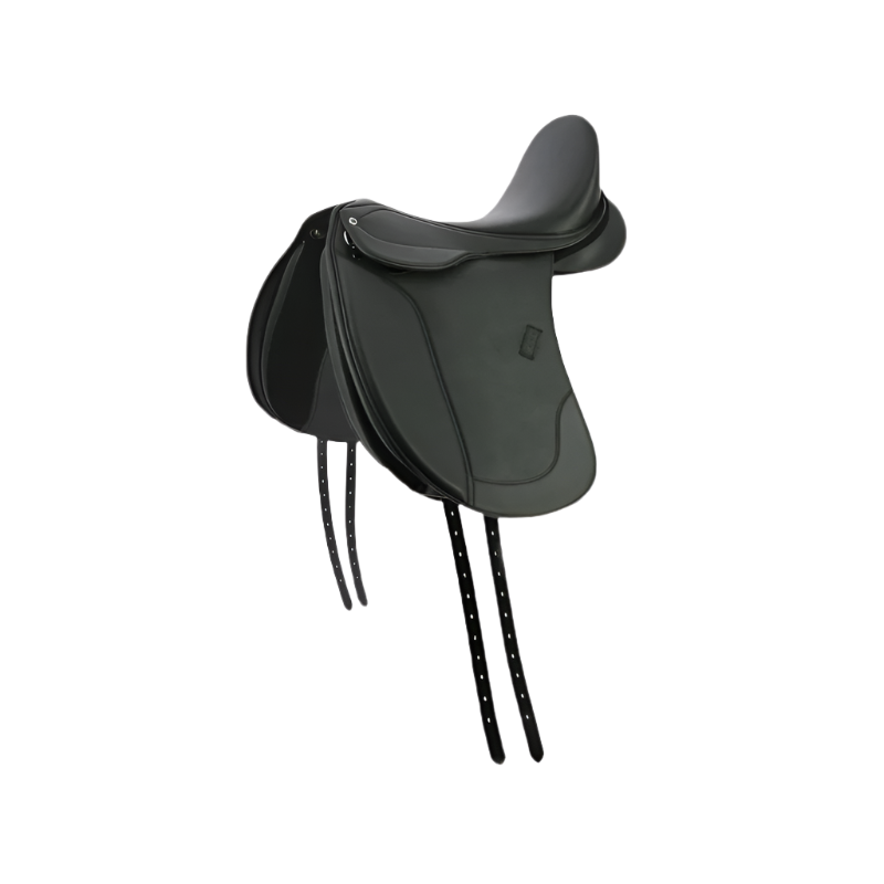 Norton - Selle de dressage Rexine Evol noir | - Ohlala