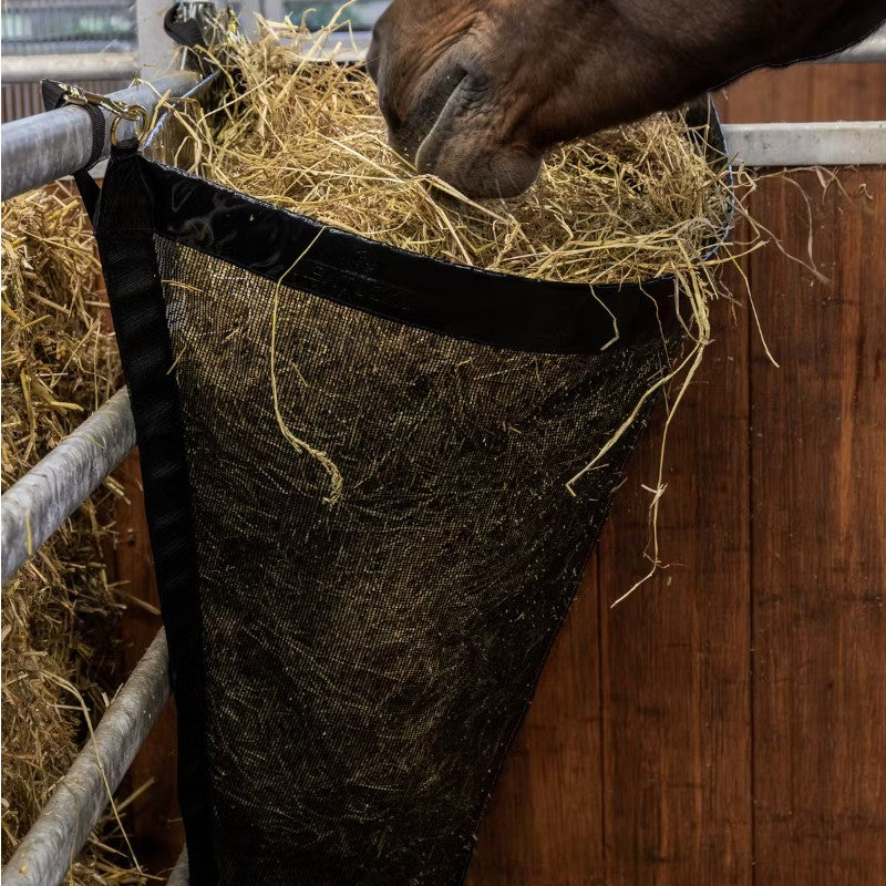 Kentucky Horsewear - Sac à foin de coin noir | - Ohlala