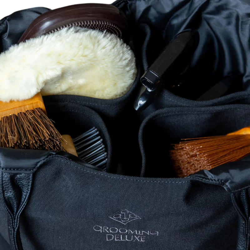 Grooming Deluxe - Sac de Grooming Canvas noir | - Ohlala