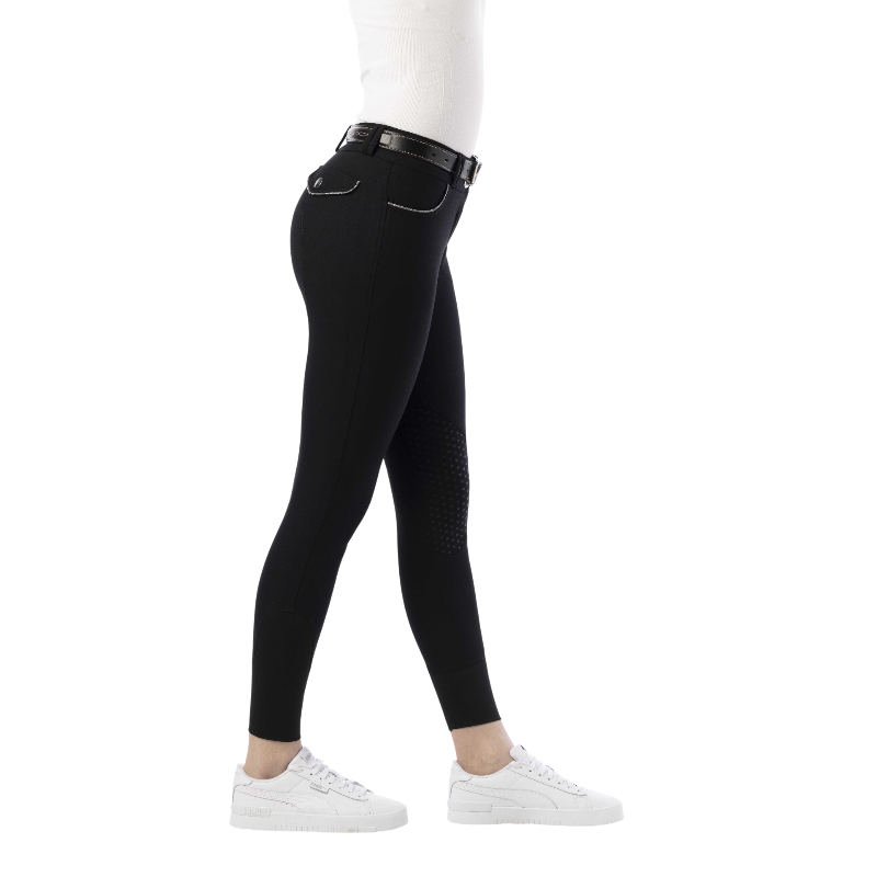 Equithème - Pantalon d'équitation femme Belinda noir