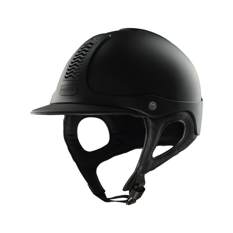 Antarès Sellier - Casque d'équitation Précision Référence visière standard noir | - Ohlala