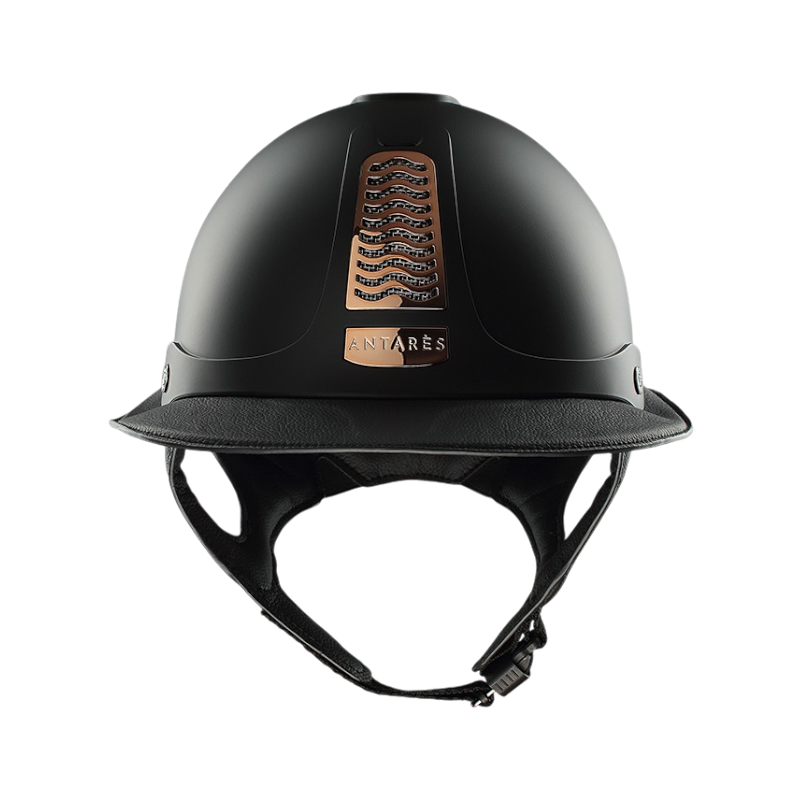 Antarès Sellier - Casque d'équitation Précision Galaxy visière éclipse cuivre | - Ohlala