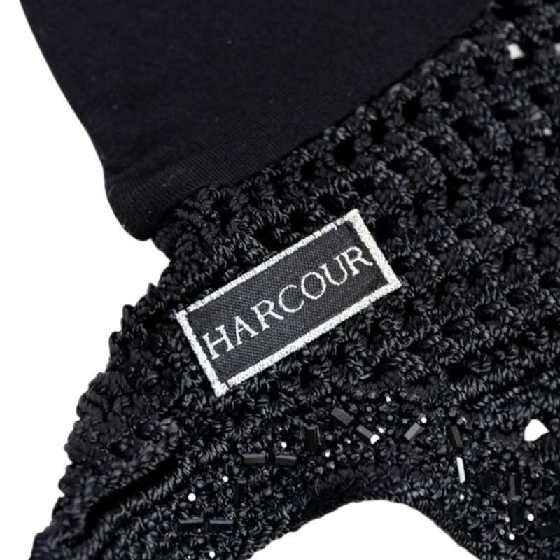 Harcour - Bonnet pour chevaux Ambroise noir