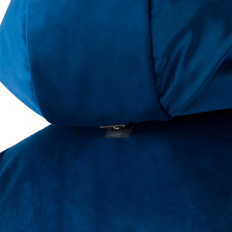 Anna Scarpati - Pull avec fermeture à glissière femme Lithium bleu zephyr | - Ohlala