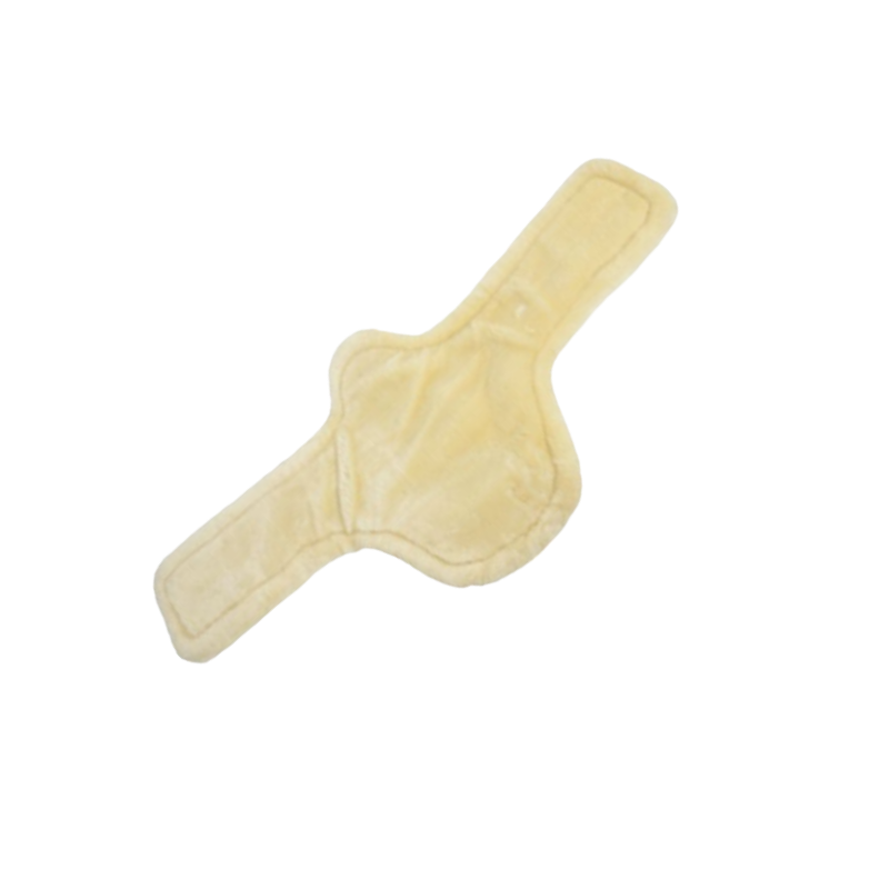 Antarès Sellier - Doublure mouton synthétique naturel bavette Signature courte | - Ohlala