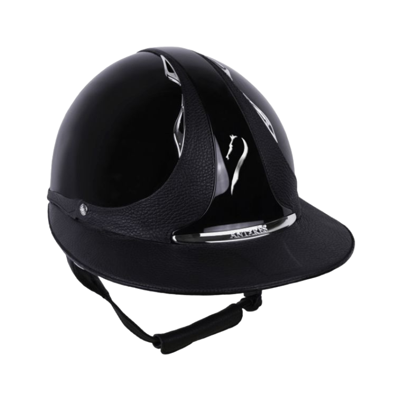 Antarès Sellier - Casque premium vernis visière eclipse noir/ noir | - Ohlala