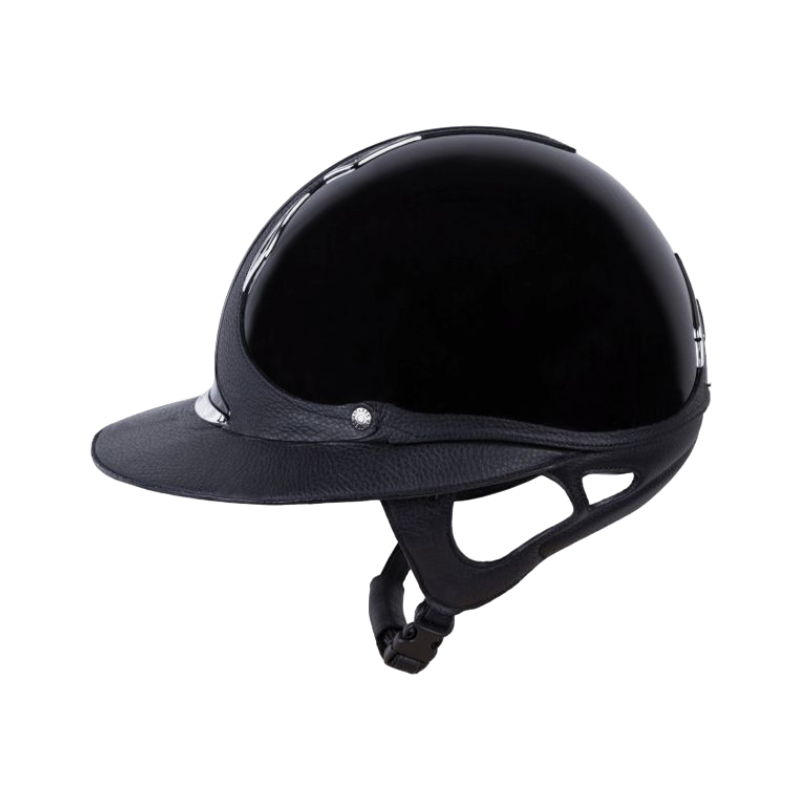 Antarès Sellier - Casque premium vernis visière eclipse noir/ noir | - Ohlala