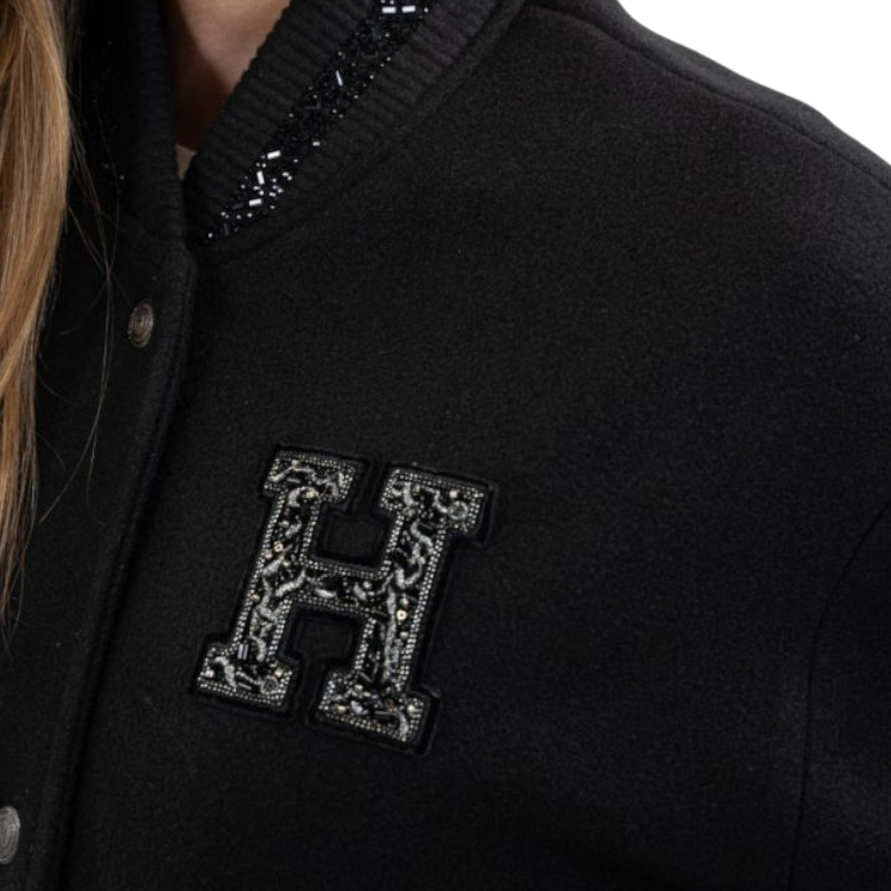 Harcour - Veste bombers femme Antonela noir