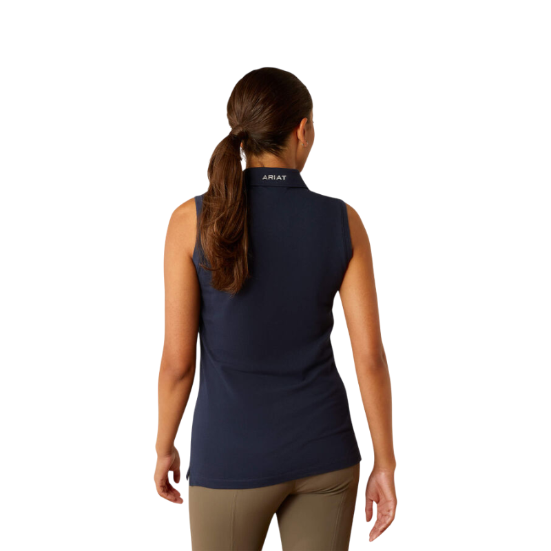 Ariat - Mouwloze polo voor dames Prijs 3.0 marine