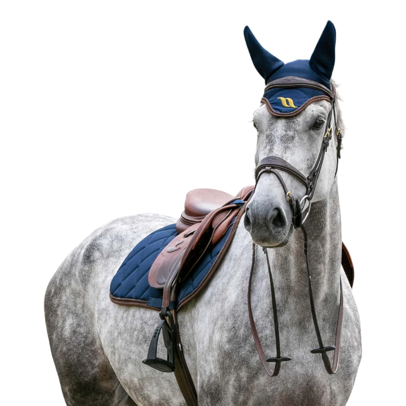 Back On Track - Tapis de dressage Airflow bleu | - Ohlala