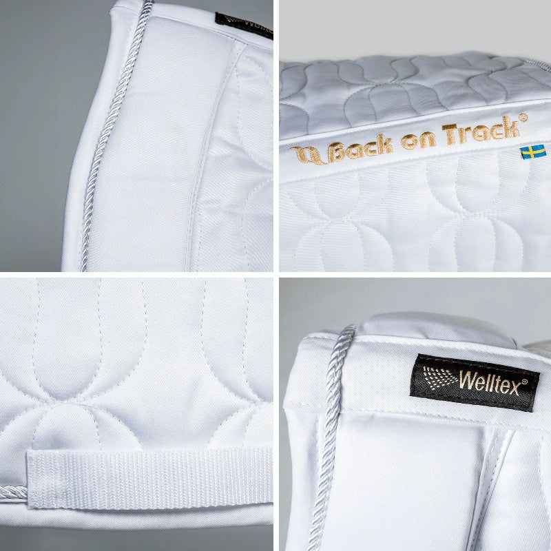 Back On Track - Tapis de dressage Deep Nights blanc | - Ohlala