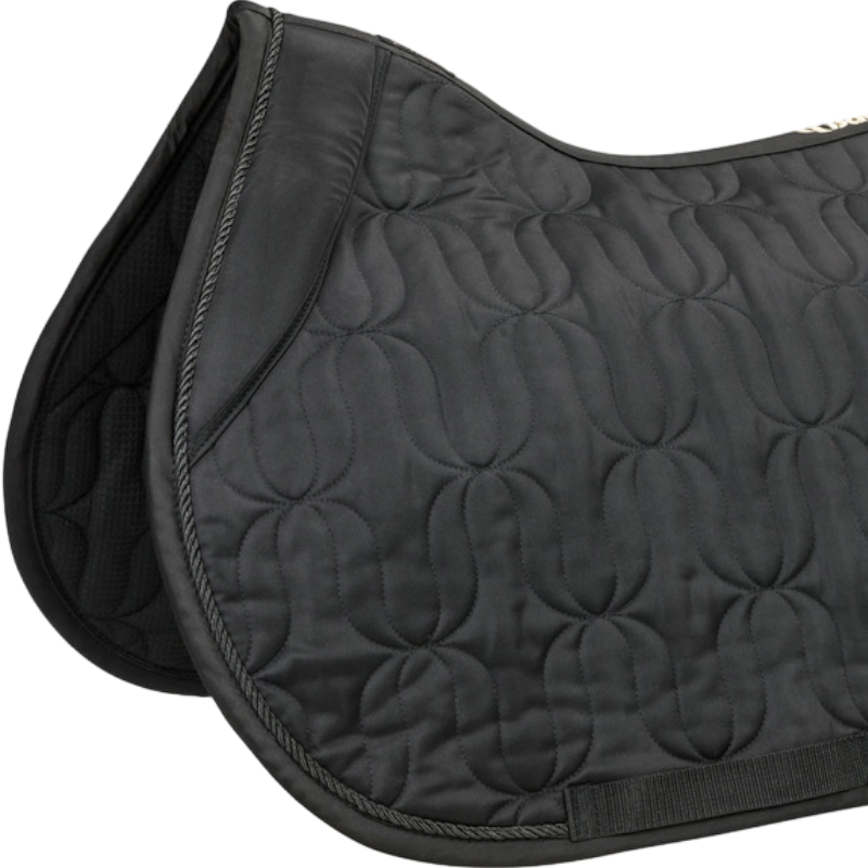 Back on Track - Tapis de selle CSO noir | - Ohlala