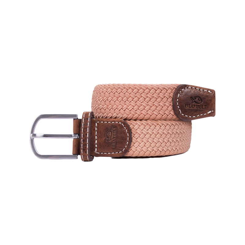 Billybelt - Ceinture tressée Rose Blush | - Ohlala