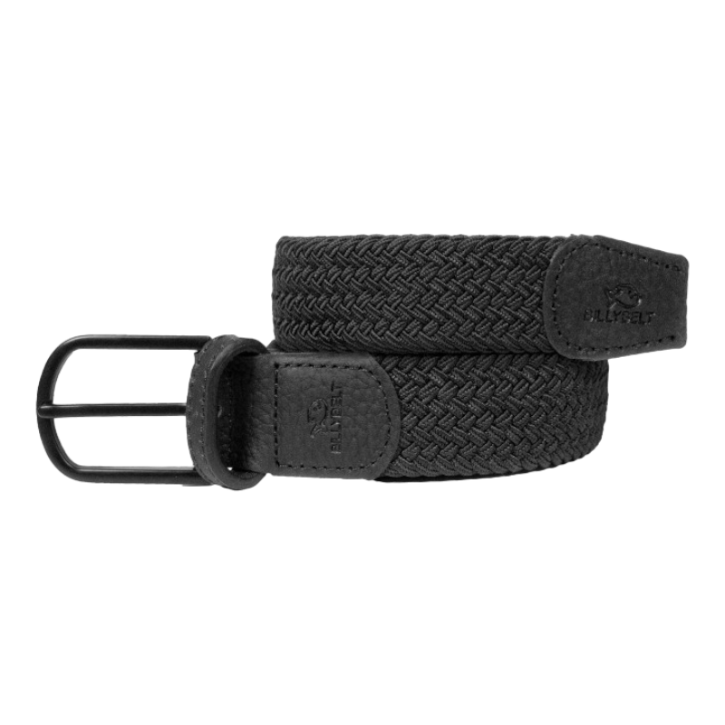 Billybelt - Ceinture tressée All Black noir | - Ohlala