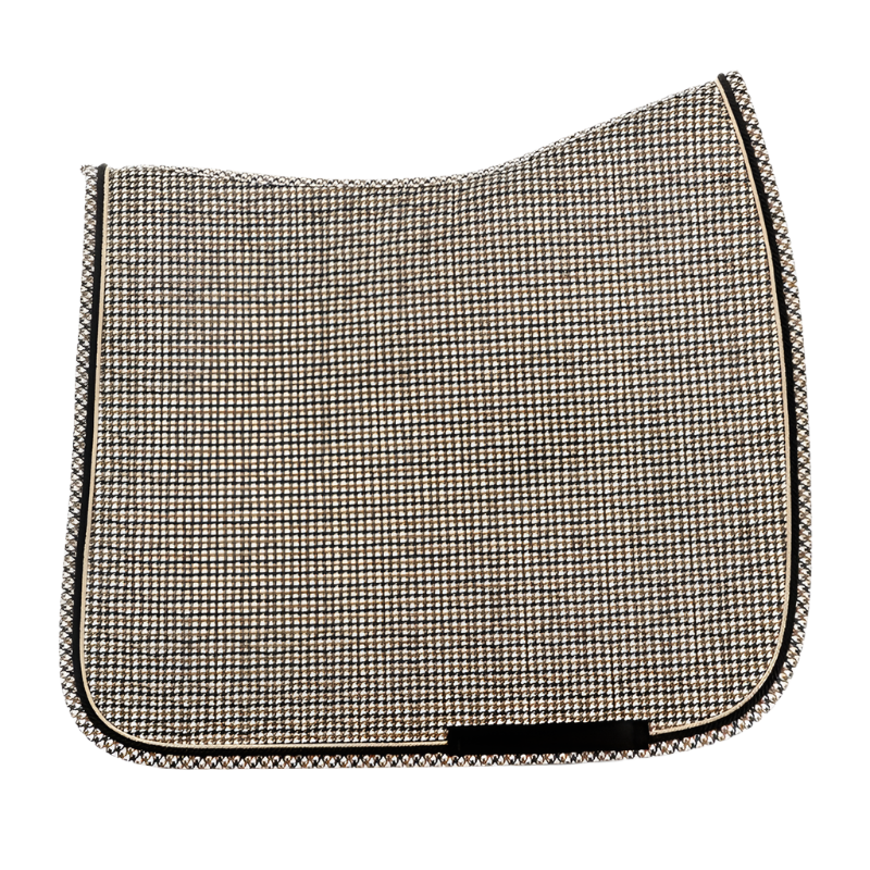 Kentucky Horsewear - Tapis de dressage Pied de Poule Brun | - Ohlala