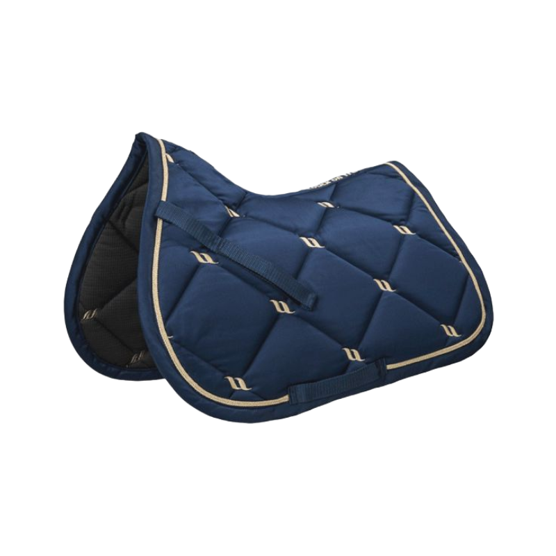 Back On Track - Tapis de selle Night bleu noble | - Ohlala