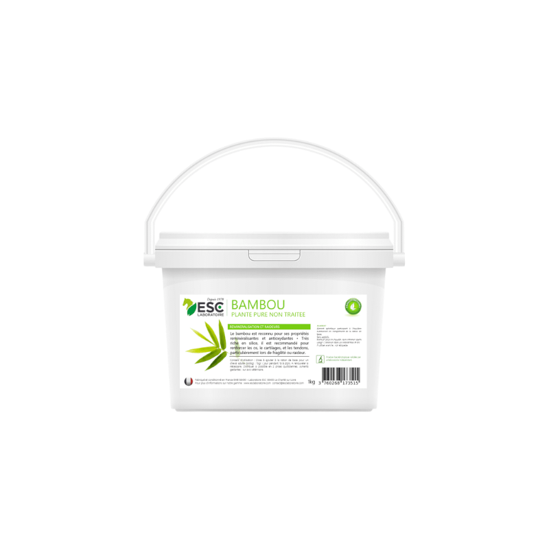 ESC Laboratoire - Complément alimentaire Bambou reminéralisation et raideurs | - Ohlala