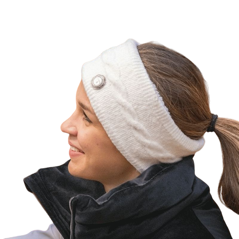 Pénélope - Bandeau Mel blanc | - Ohlala