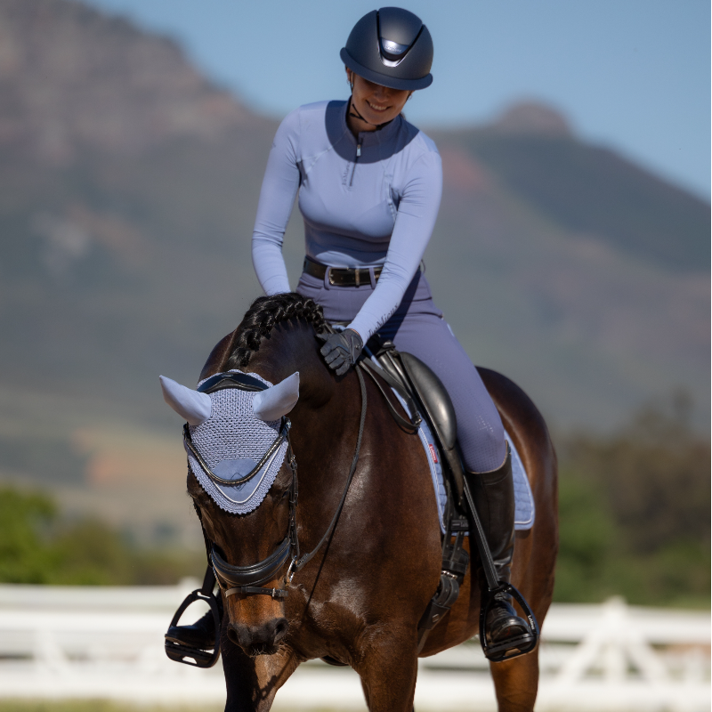 LeMieux - Bonnet pour chevaux Classic powder blue | - Ohlala
