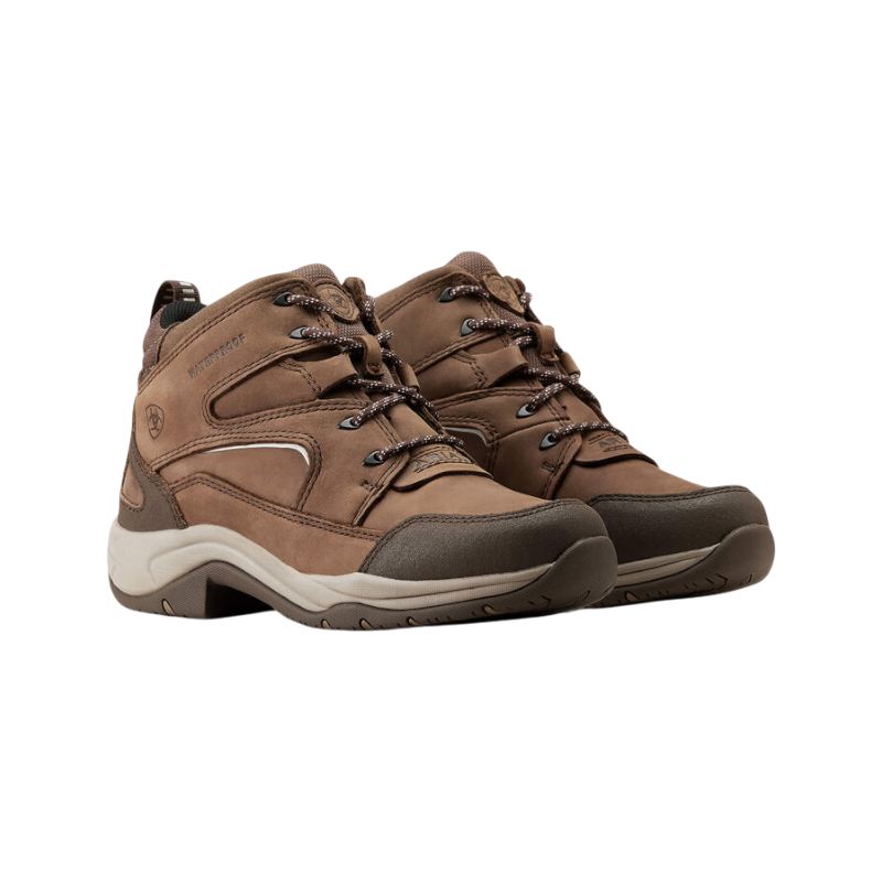 Ariat - Waterdichte veterschoenen voor dames Telluride II palmbruin