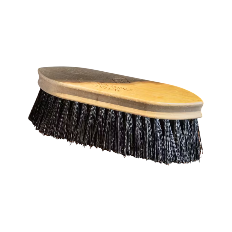 Grooming Deluxe - Bouchon en bois à poils courts et durs noir