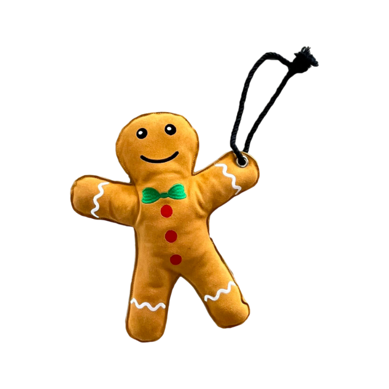 Canter - Jouet pour chevaux en cuir Bonhomme Pain d'épices | - Ohlala