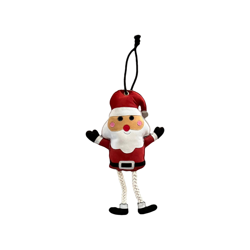 Canter - Jouet pour chevaux en cuir Père Noêl Corde | - Ohlala