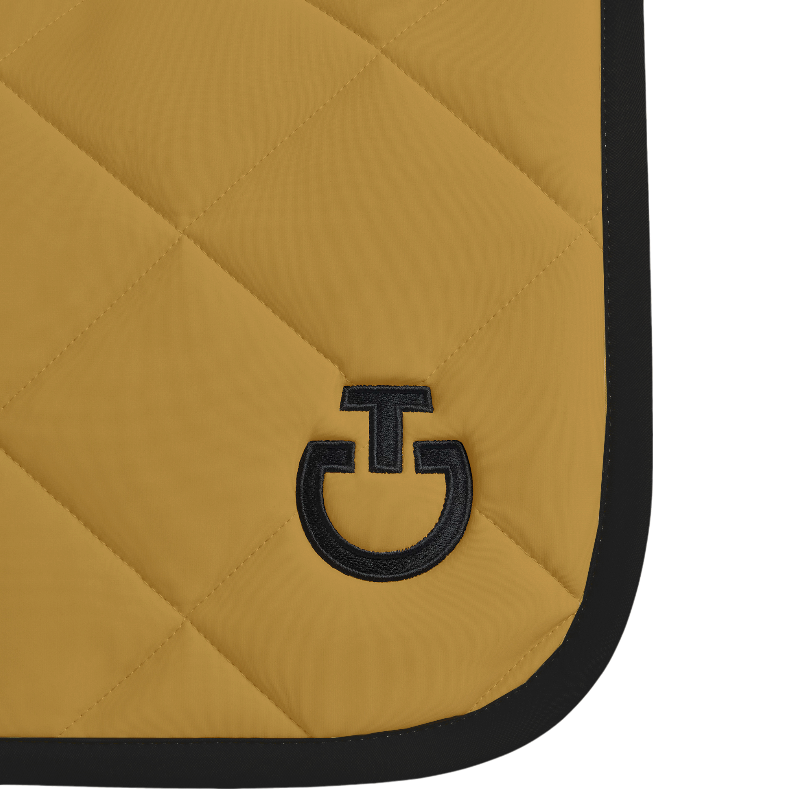 Cavalleria Toscana - Tapis de selle Diamond Quilted Jersey miel | - Ohlala