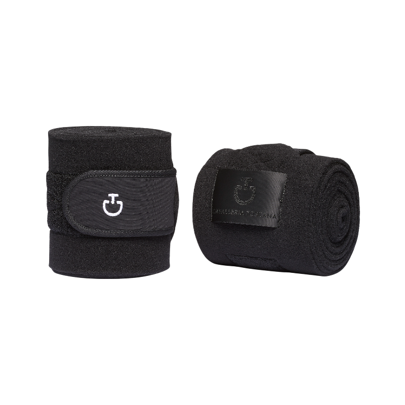 Cavalleria Toscana - Bandes de polo 4 Tech noir x4 | - Ohlala