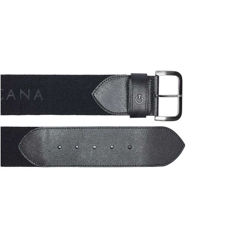 Cavalleria Toscana - Ceinture élastique Jacquard noir | - Ohlala