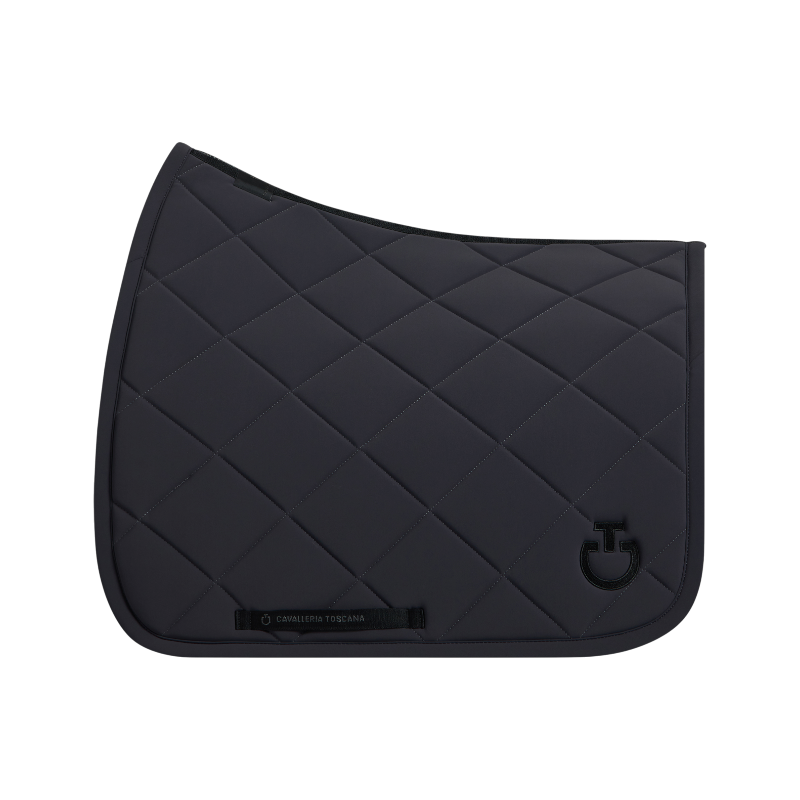 Cavalleria Toscana - Tapis de dressage Diamond Quilted Jersey ocean blue | - Ohlala