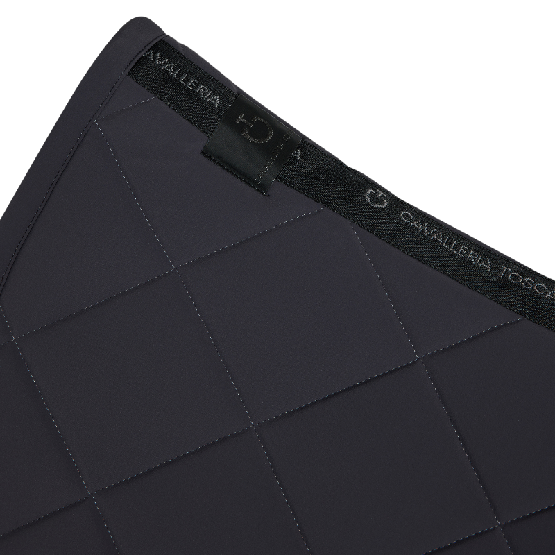 Cavalleria Toscana - Tapis de dressage Diamond Quilted Jersey ocean blue | - Ohlala