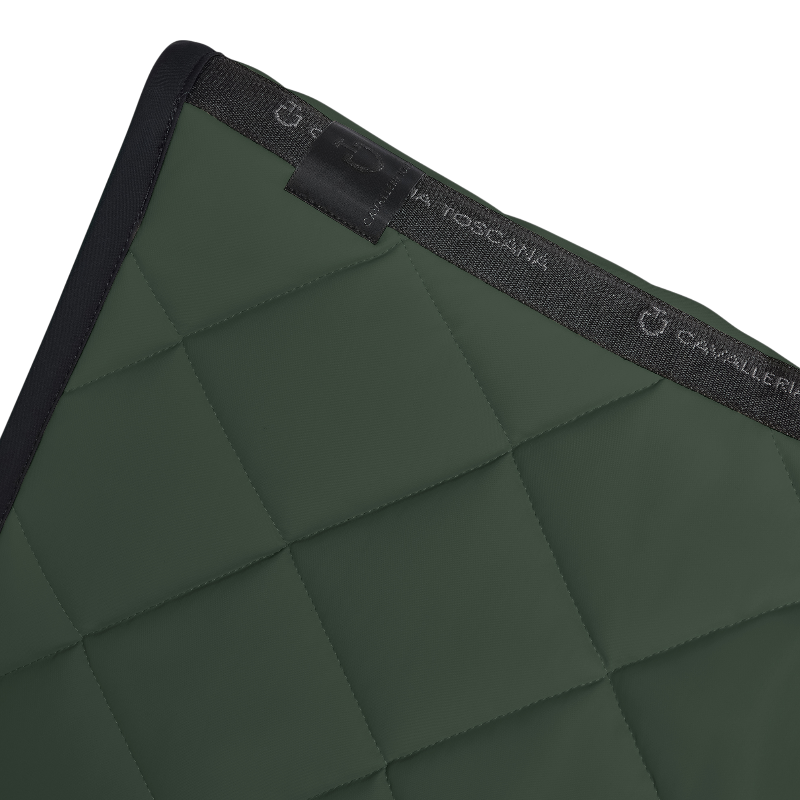 Cavalleria Toscana - Tapis de dressage Diamond Quilted jungle green | - Ohlala