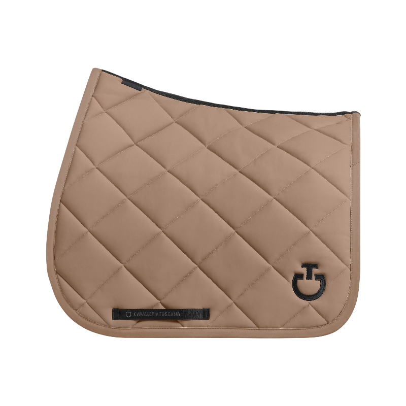 Cavalleria Toscana - Tapis de dressage Diamond Quilted noisette | - Ohlala
