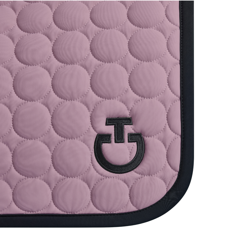 Cavalleria Toscana - Tapis de selle Circle lilas | - Ohlala