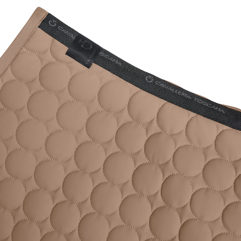 Cavalleria Toscana - Tapis de selle Circle noisette | - Ohlala