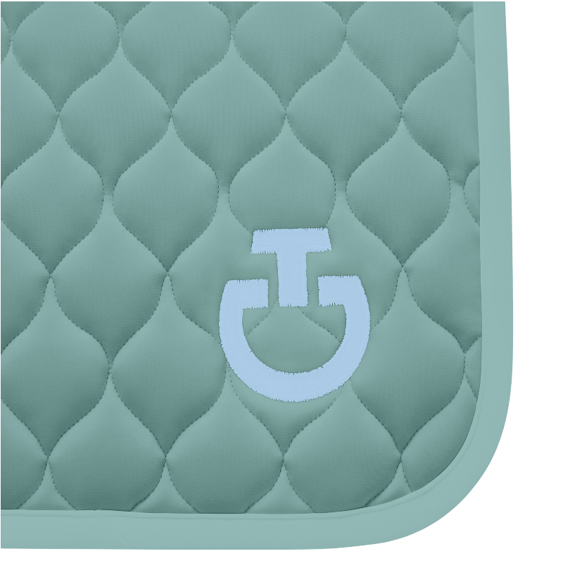 Cavalleria Toscana - Tapis de selle Circular Quilted mint green | - Ohlala