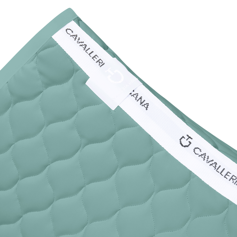 Cavalleria Toscana - Tapis de selle Circular Quilted mint green | - Ohlala