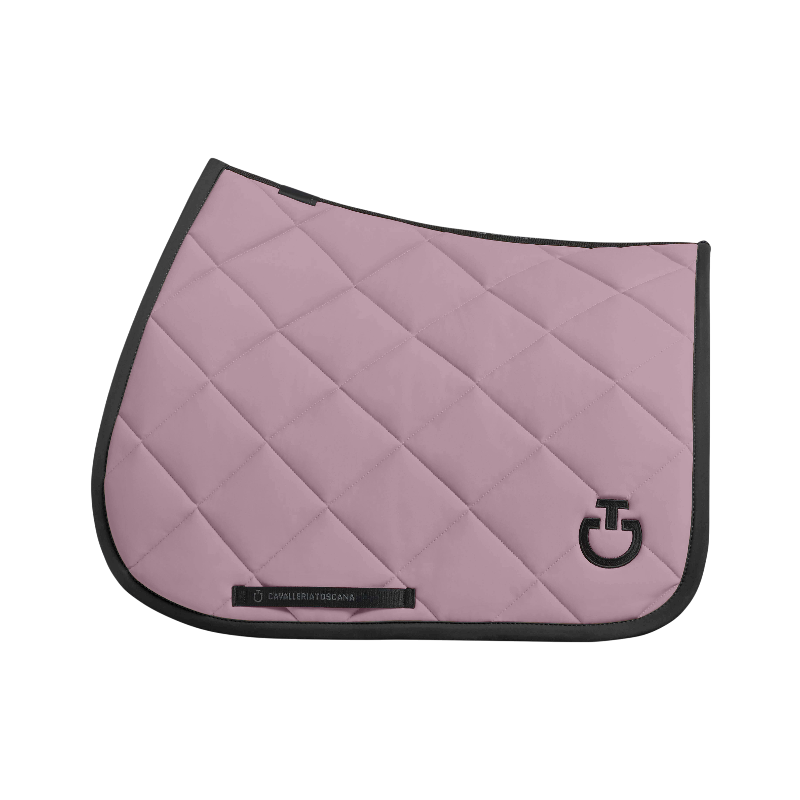 Cavalleria Toscana - Tapis de selle Diamond Quilted Jersey lilas | - Ohlala