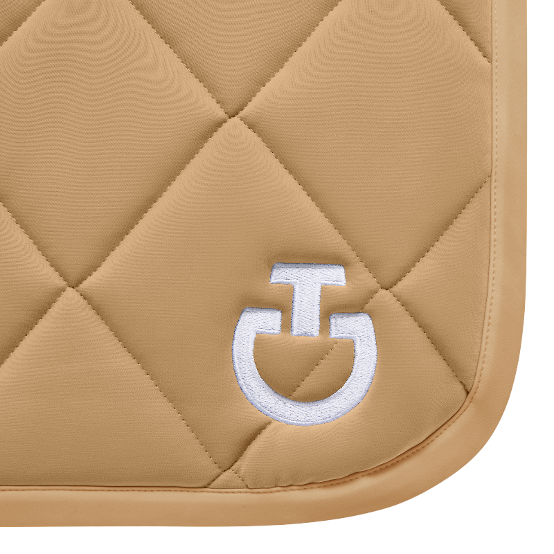 Cavalleria Toscana - Tapis de selle Diamond Quilted Jersey tan | - Ohlala