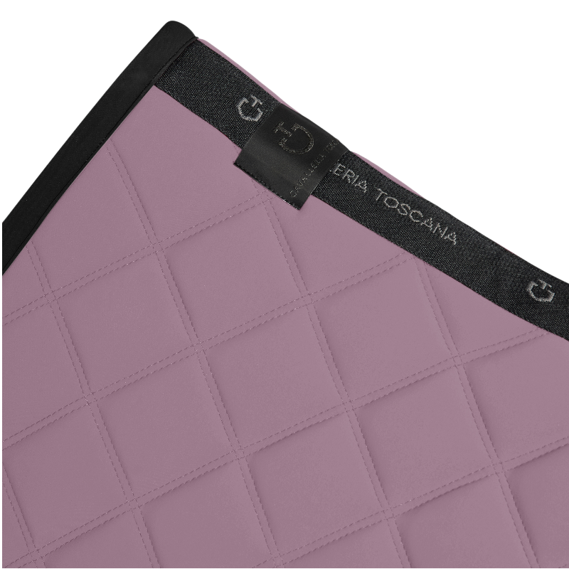 Cavalleria Toscana - Tapis de selle Diamonds and Lines lilas | - Ohlala