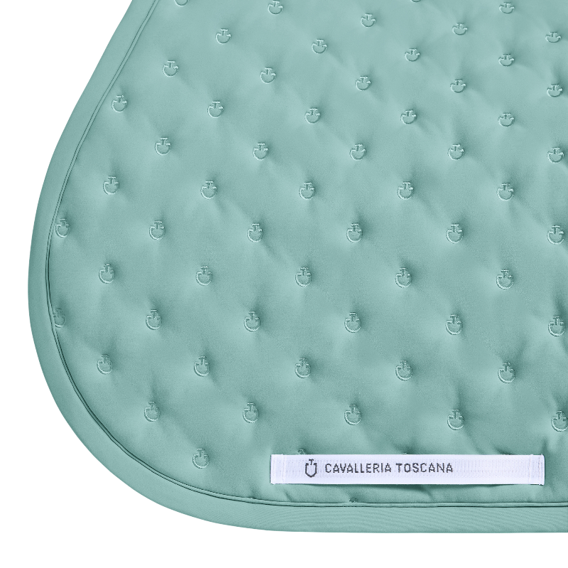 Cavalleria Toscana - Tapis de selle Embrodery Quilted mint green | - Ohlala