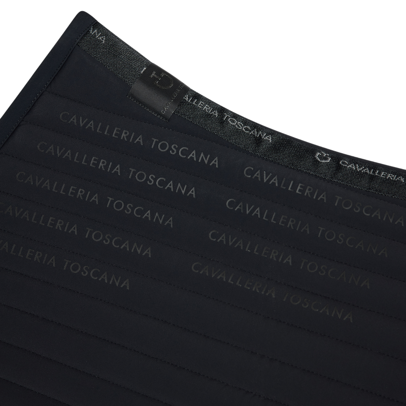 Cavalleria Toscana - Tapis de selle Logo Print Jersey noir | - Ohlala