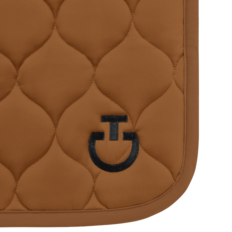 Cavalleria Toscana - Tapis de selle New Circular Quilted Jersey cuivre | - Ohlala