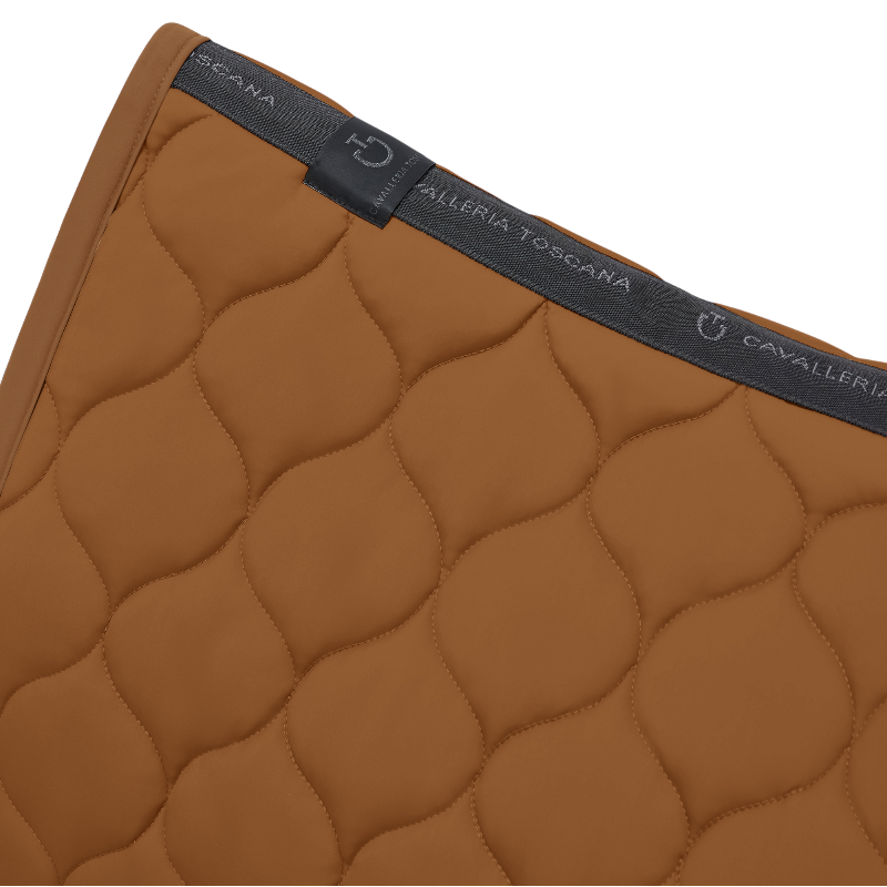 Cavalleria Toscana - Tapis de selle New Circular Quilted Jersey cuivre | - Ohlala