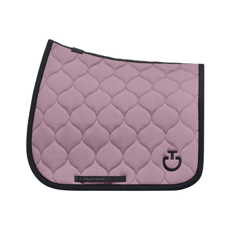 Cavalleria Toscana - Tapis de selle New Circular Quilted Jersey lilas | - Ohlala