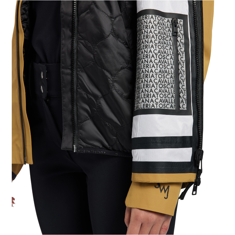 Cavalleria Toscana - Veste manches longues femme 3 Way Revolution miel | - Ohlala