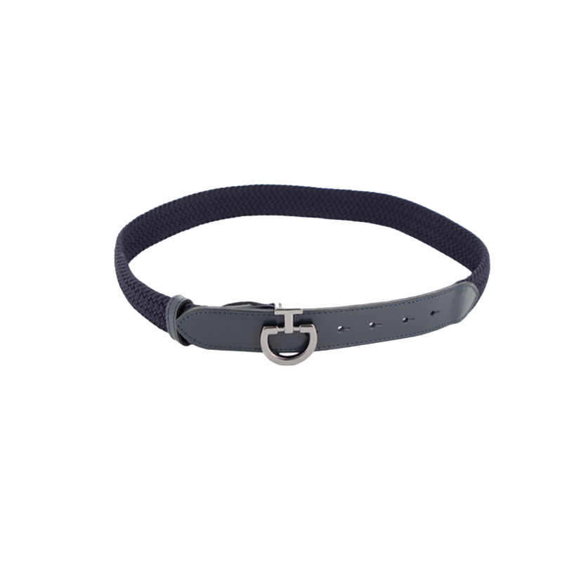 Cavalleria Toscana - Ceinture femme élastique marine | - Ohlala