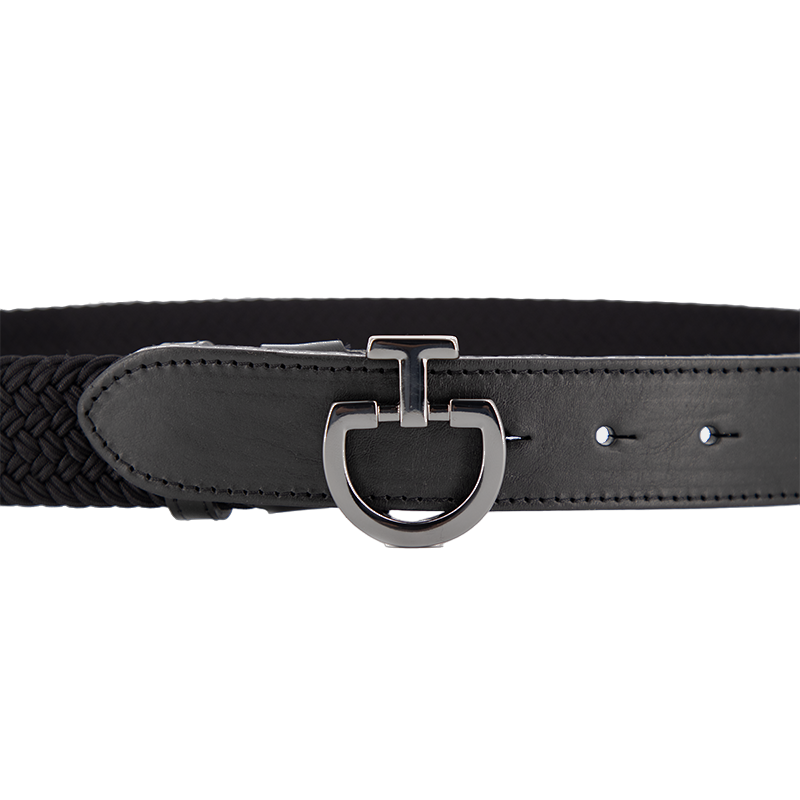 Cavalleria Toscana - Ceinture femme élastique noir | - Ohlala