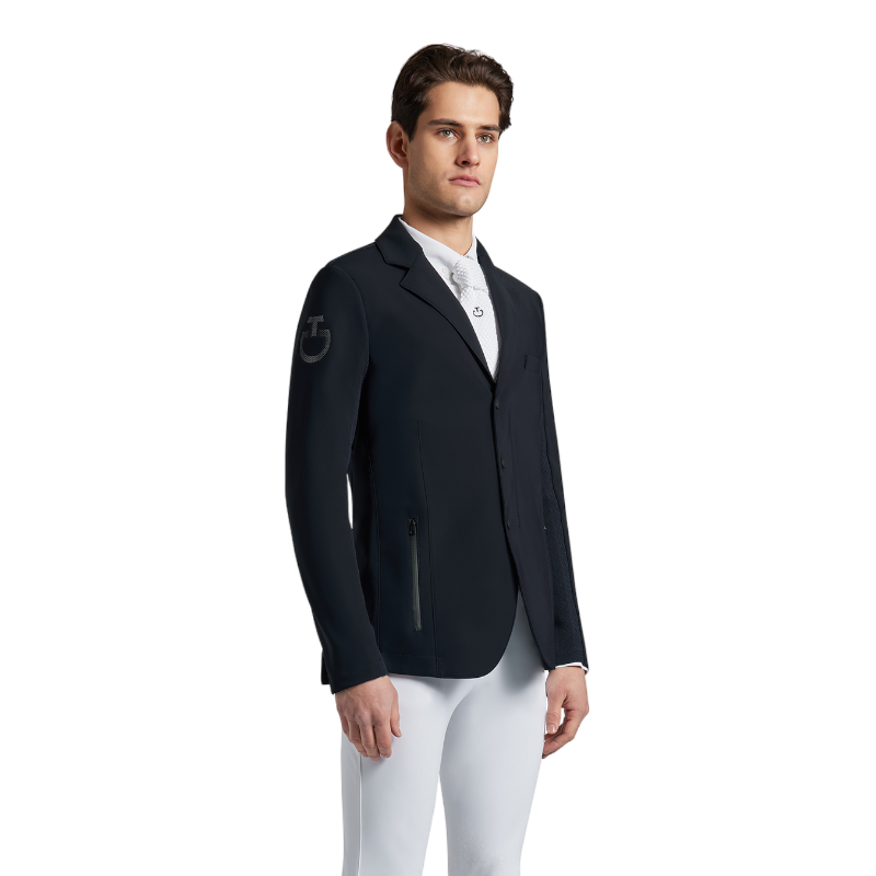 Cavalleria Toscana - Veste de concours homme R-EVO Light Tech marine | - Ohlala